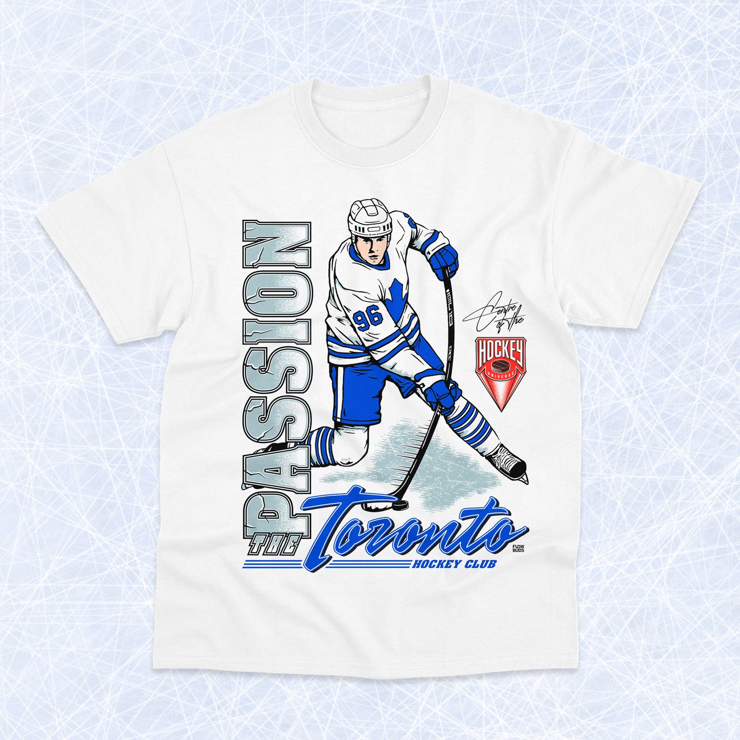 Toronto Passion '96 screenprinted t-shirt