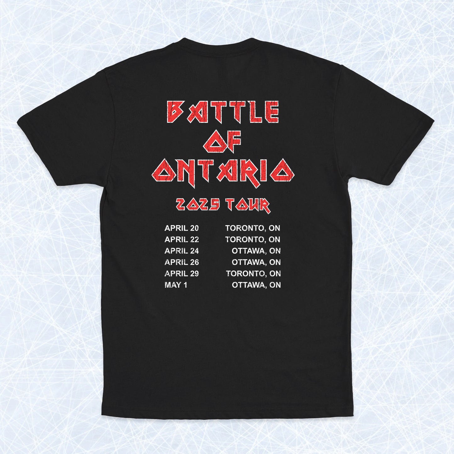 Battle Of Ontario double-sided t-shirt