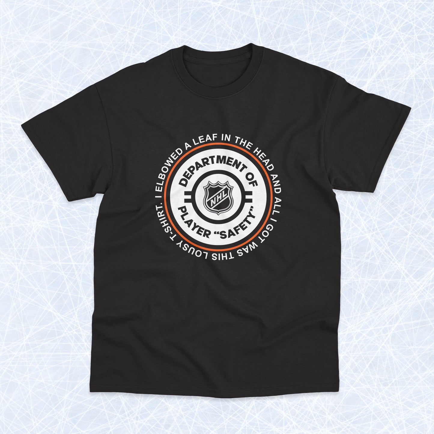Department of Player "Safety" t-shirt