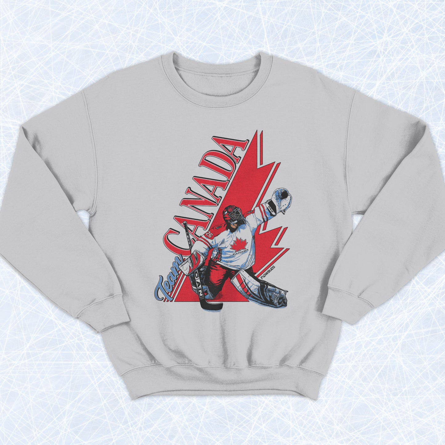 Team Canada vintage-style crewneck sweatshirt