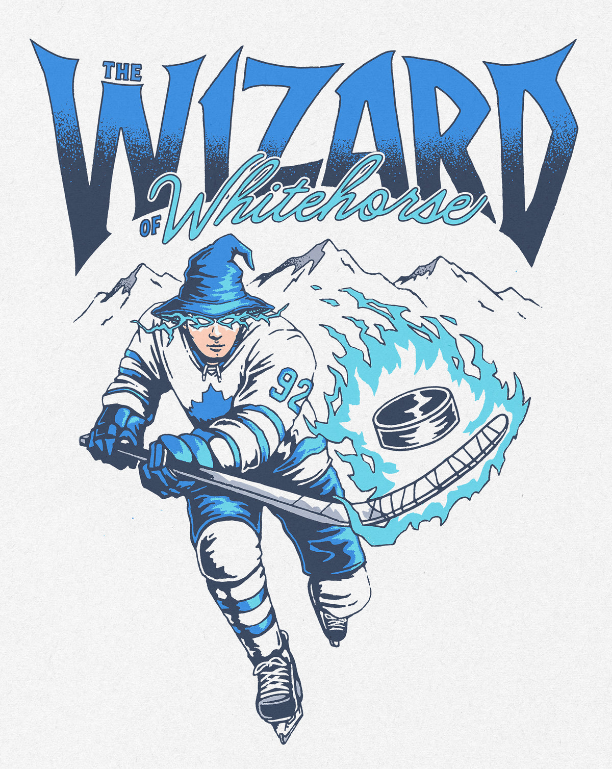 The Wizard of Whitehorse t-shirt