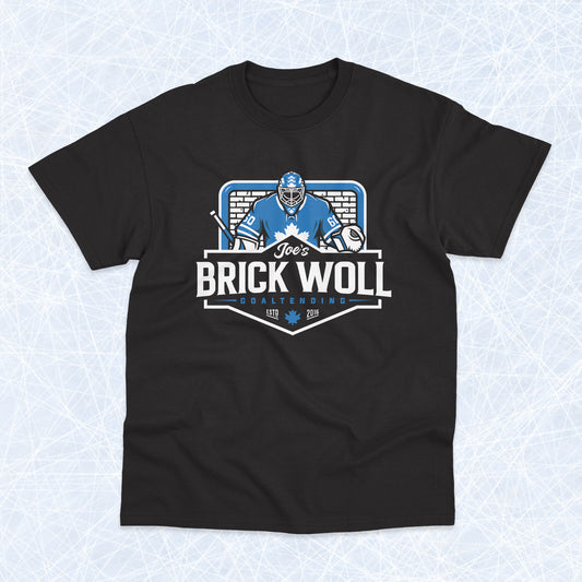 Joe's Brick Woll Goaltending t-shirt