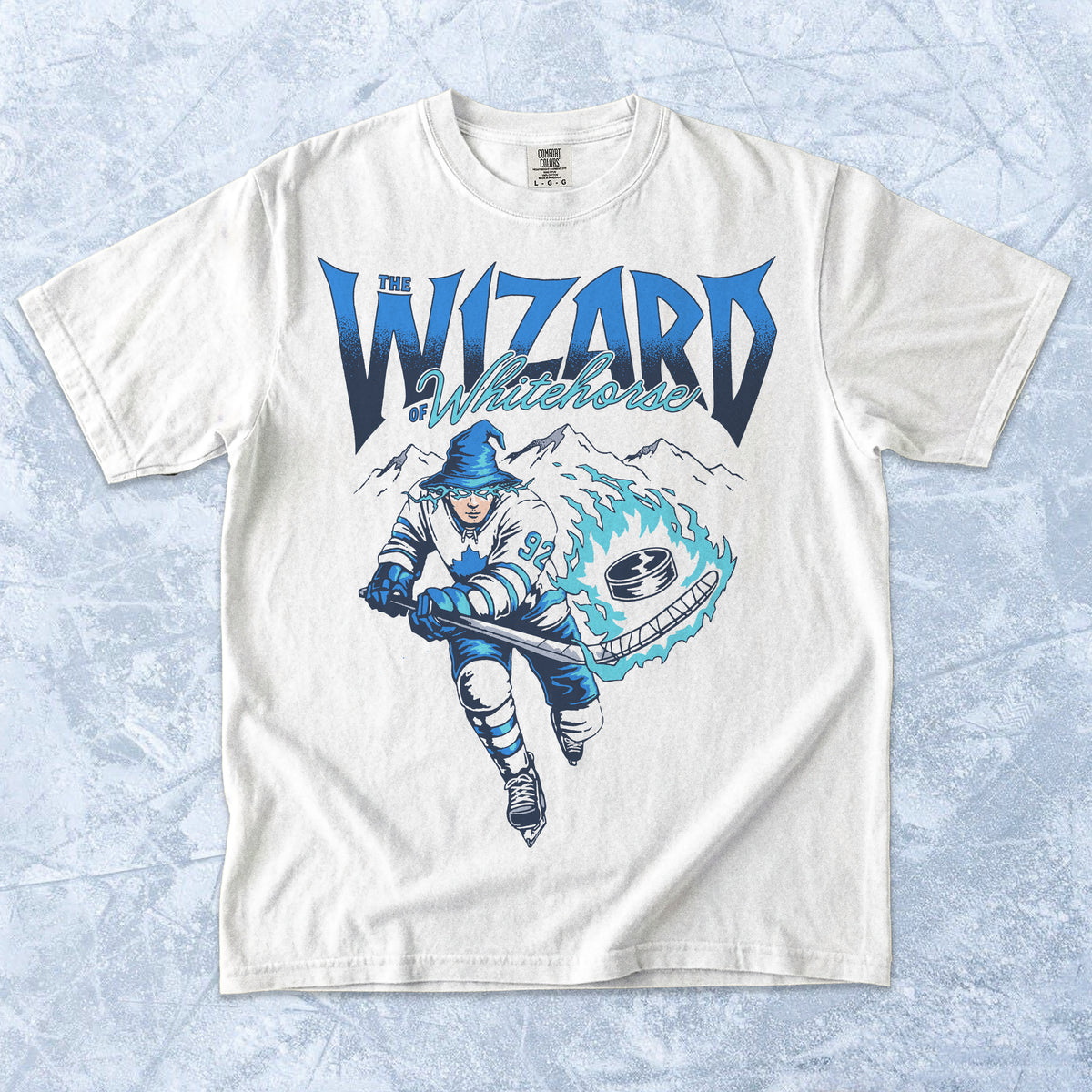 The Wizard of Whitehorse t-shirt
