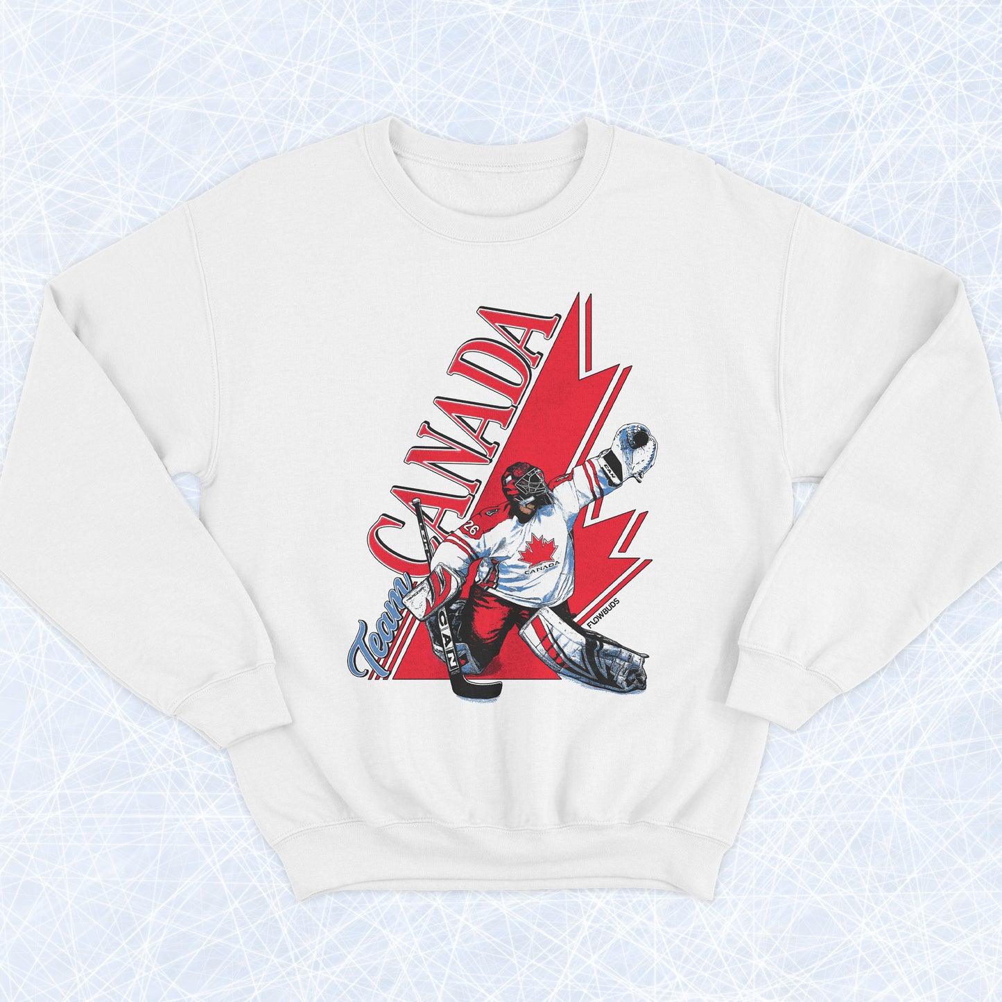 Team Canada vintage-style crewneck sweatshirt