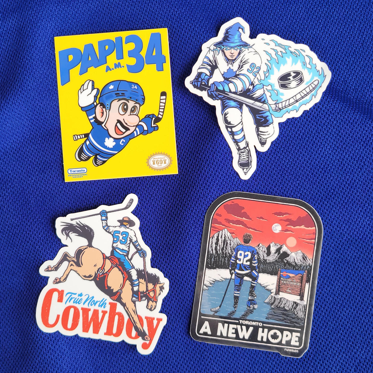 Premium Vinyl Sticker 4-Pack